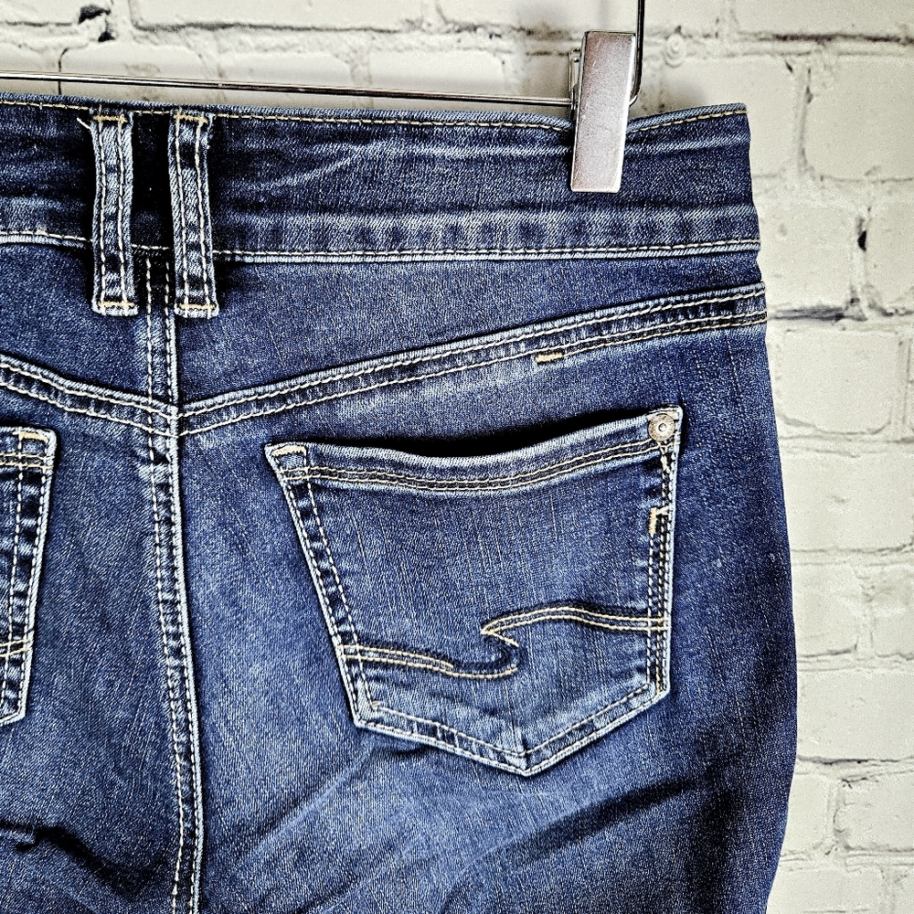 SILVER | Suki slim bootcut stretch jeans
